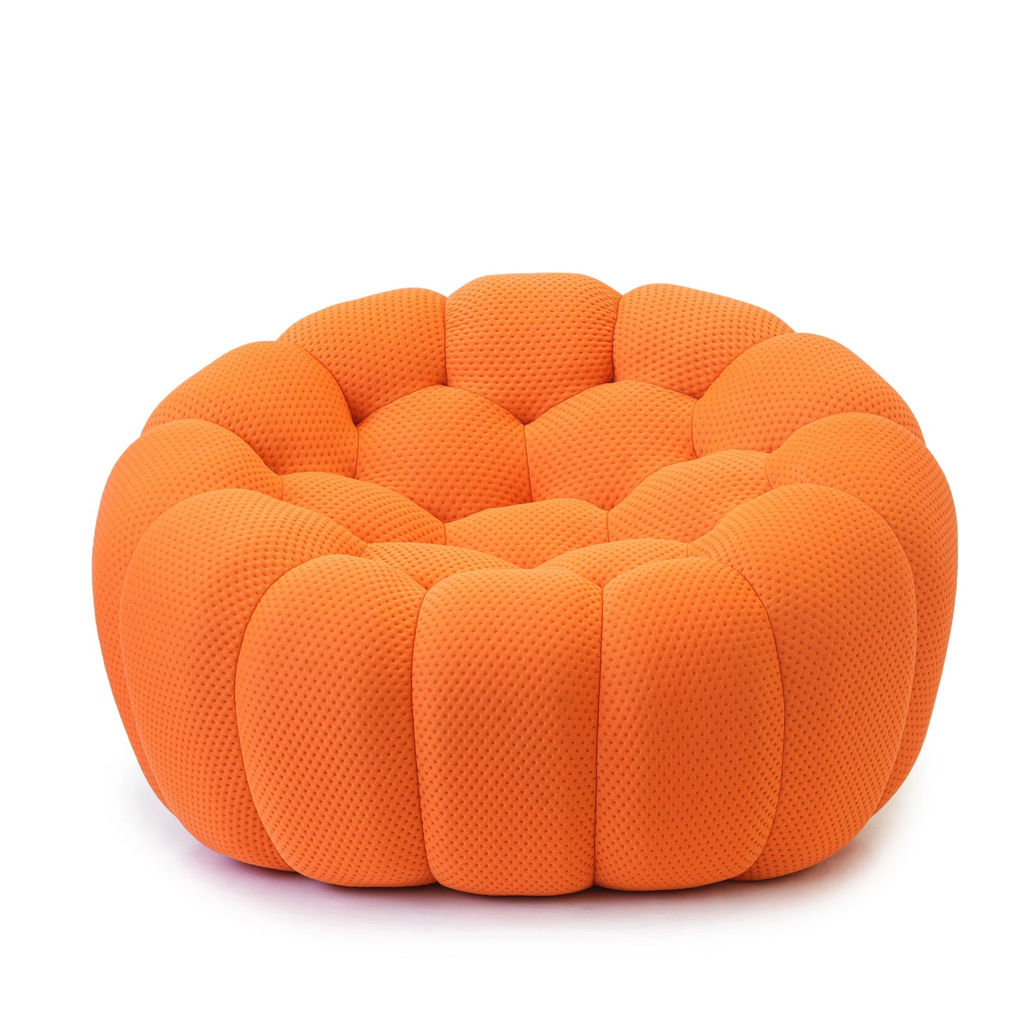 Oversized Football-Shaped Boneless Bubble Chair