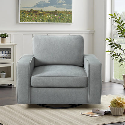 360° Swivel Accent Chair with Deep Seat
