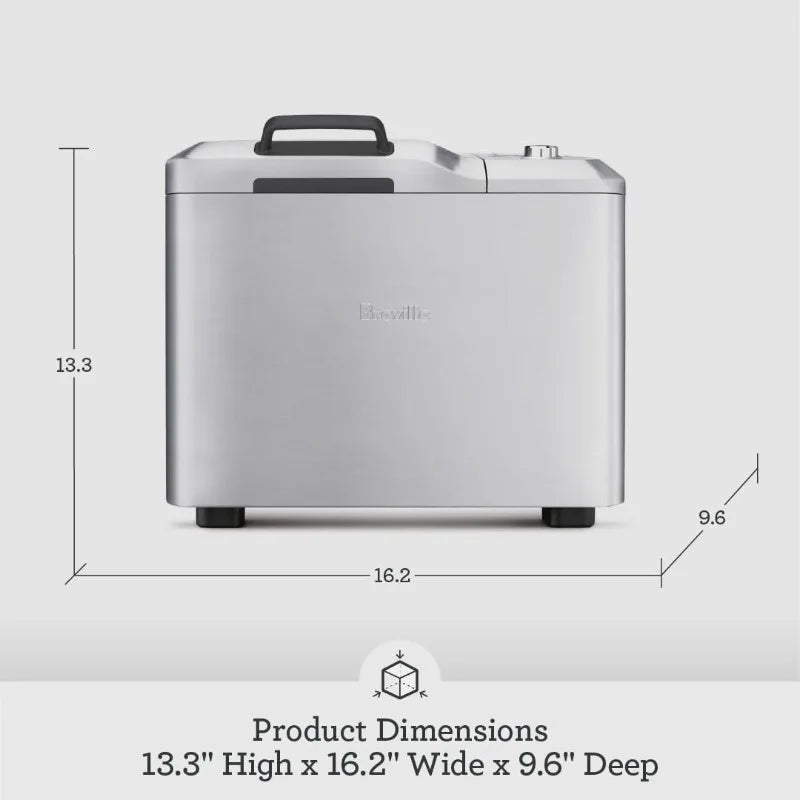 Breville Stainless Steel Custom Loaf Bread Maker