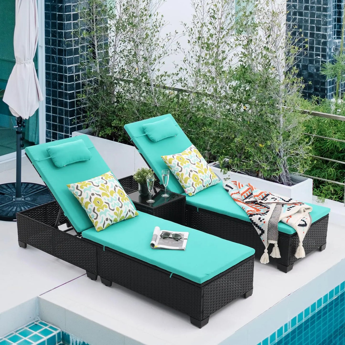 Patio Chaise Lounge Chairs