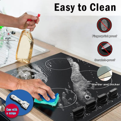 24 Inch 4 Burners Electric Cooktop