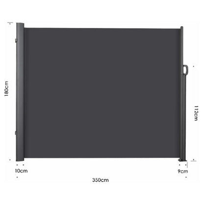 Retractable Side Awning Full Aluminum Rust-Proof