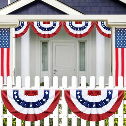 4th of July Large Size American Bunting Flag