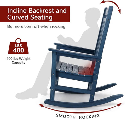 All-Weather Outdoor  or Indoor Rocking Chair