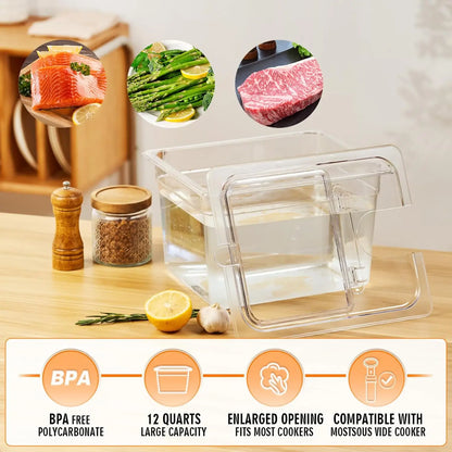Sous Vide Container 12 Quart