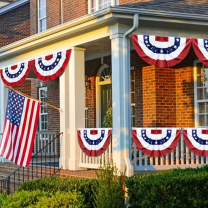 4th of July Large Size American Bunting Flag