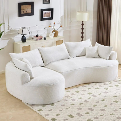 Oversized L-Shaped Boneless Deep Seat Sectional