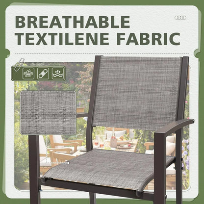 Set of 6 Patio Dining Chairs