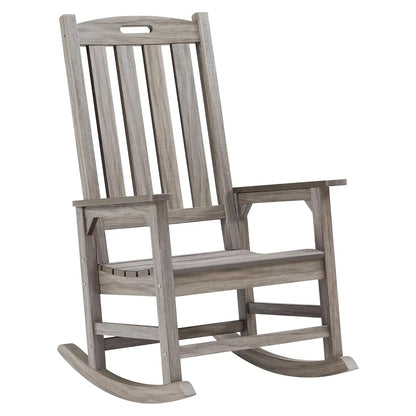 HDPE Weather Resistant Oversized Outdoor Rocking Chair