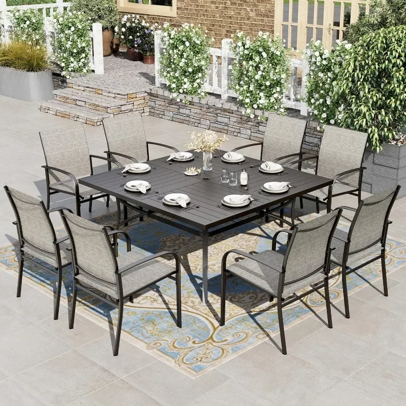 7 Piece Patio Table and Chairs for 6