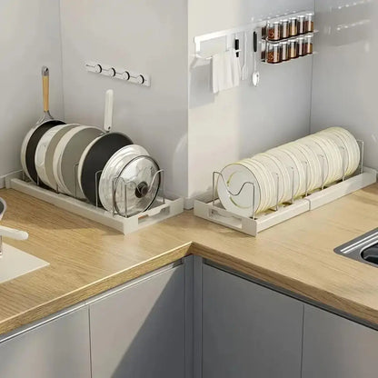 Expandable Kitchen Pot/Pan Organizer