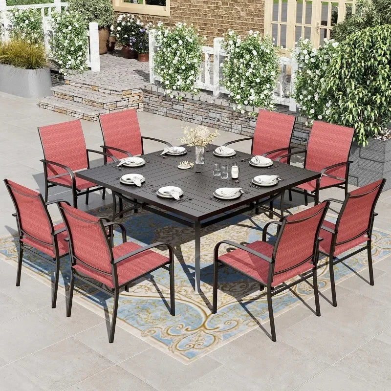 7 Piece Patio Table and Chairs for 6