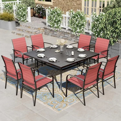 7 Piece Patio Table and Chairs for 6