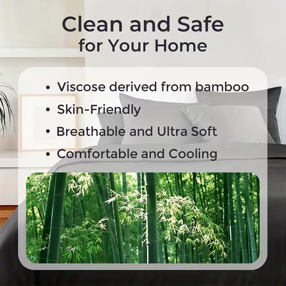 4pcs/6pcs Bamboo Cooling Sheet Set