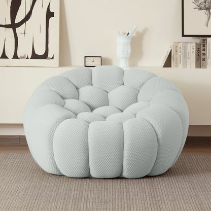 Oversized Football-Shaped Boneless Bubble Chair