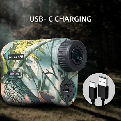 6x 1000M Laser Rangefinder for Hunting or golfing