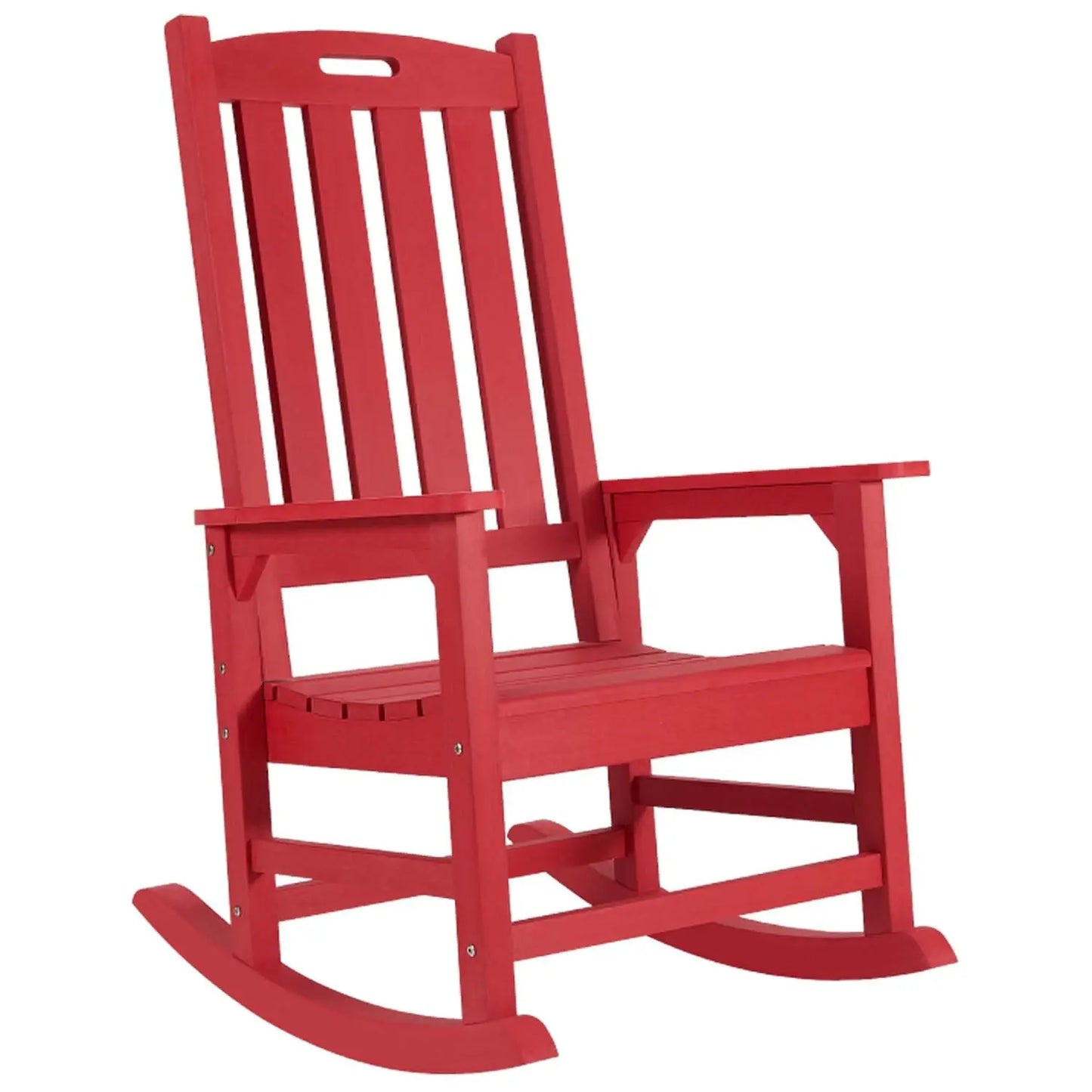 HDPE Weather Resistant Oversized Outdoor Rocking Chair