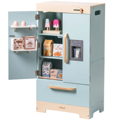 Wooden Kitchen Fridge with Ice Dispenser