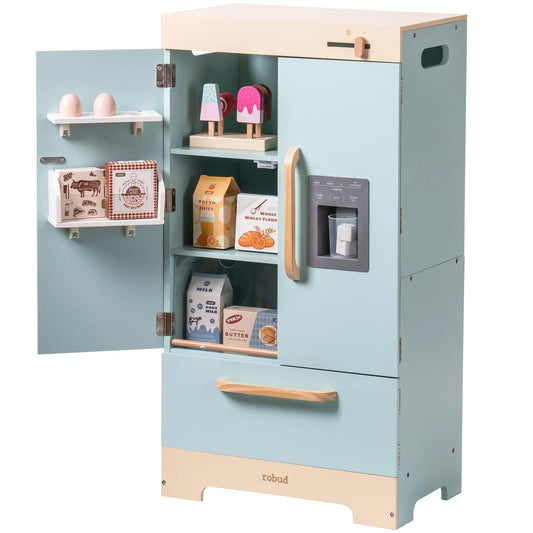 Wooden Kitchen Fridge with Ice Dispenser