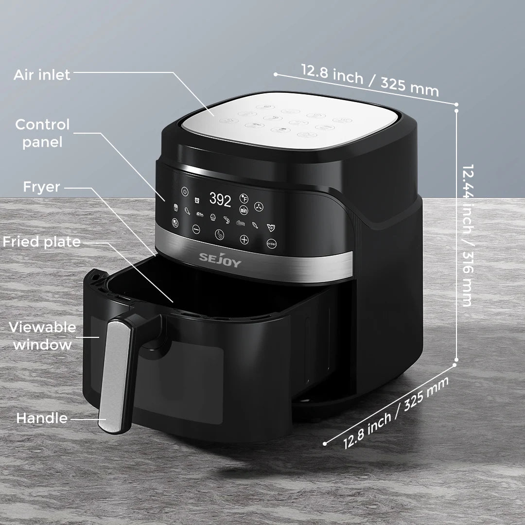 8-in-1, 6 Quart Air Fryer