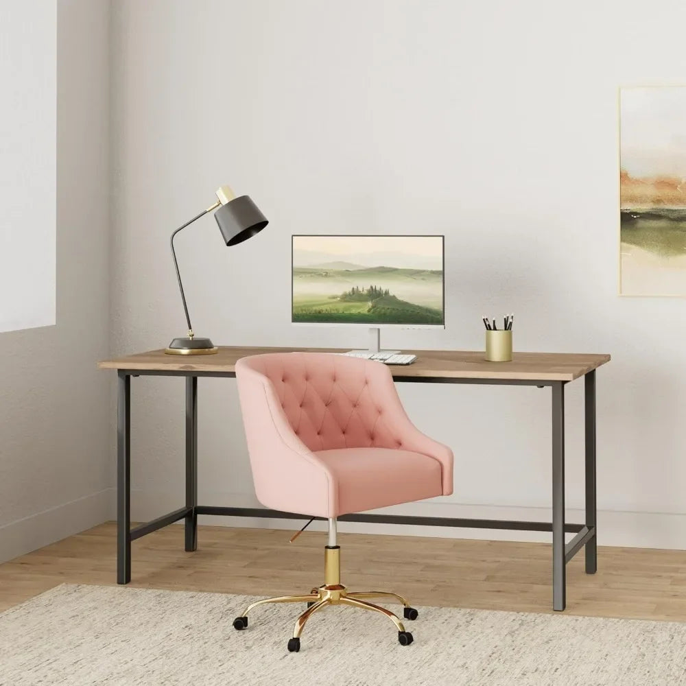 Velvet Office Chair