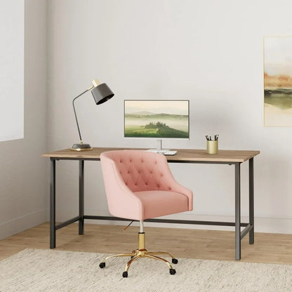 Velvet Office Chair