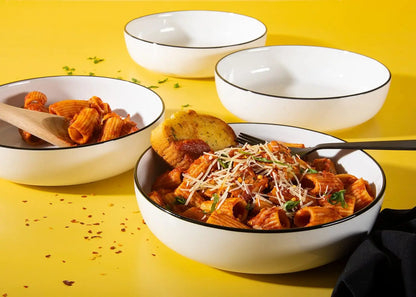 16-Piece Porcelain Dinnerware Set for 4
