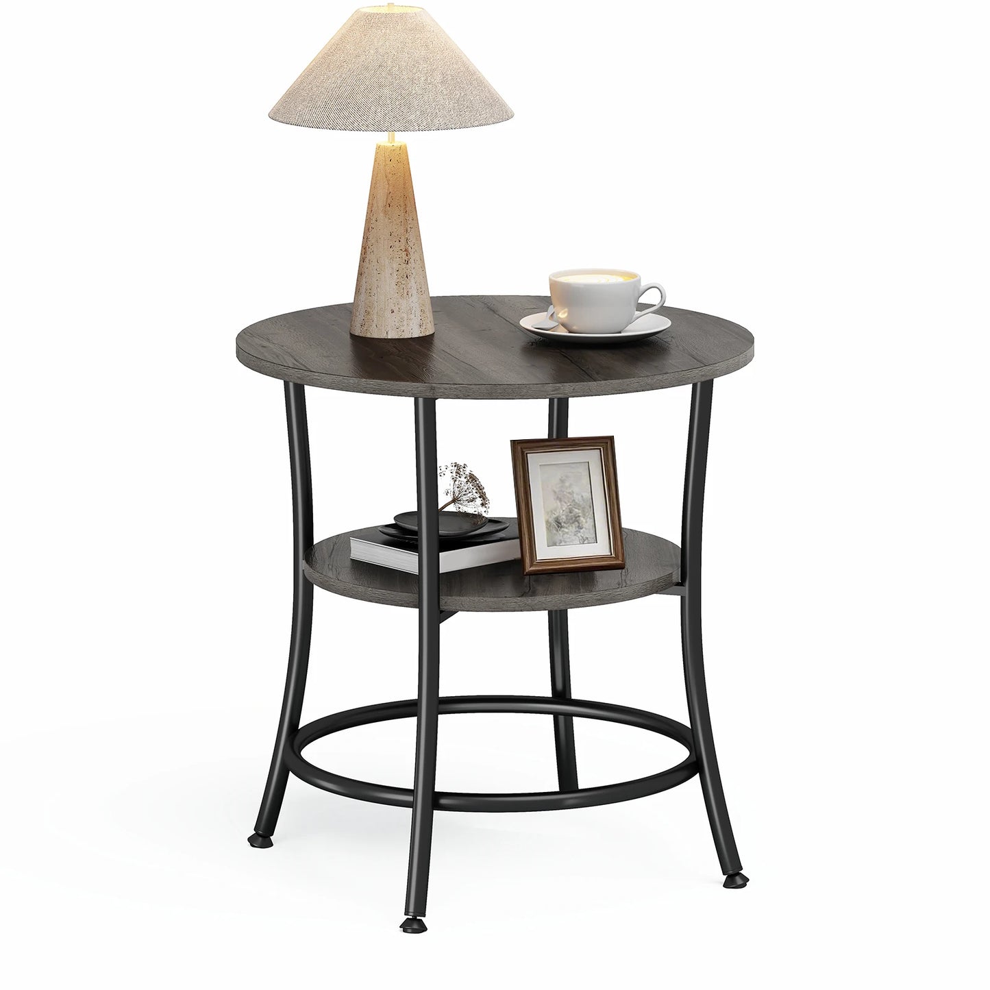 21.85 Inch Round Coffee Table