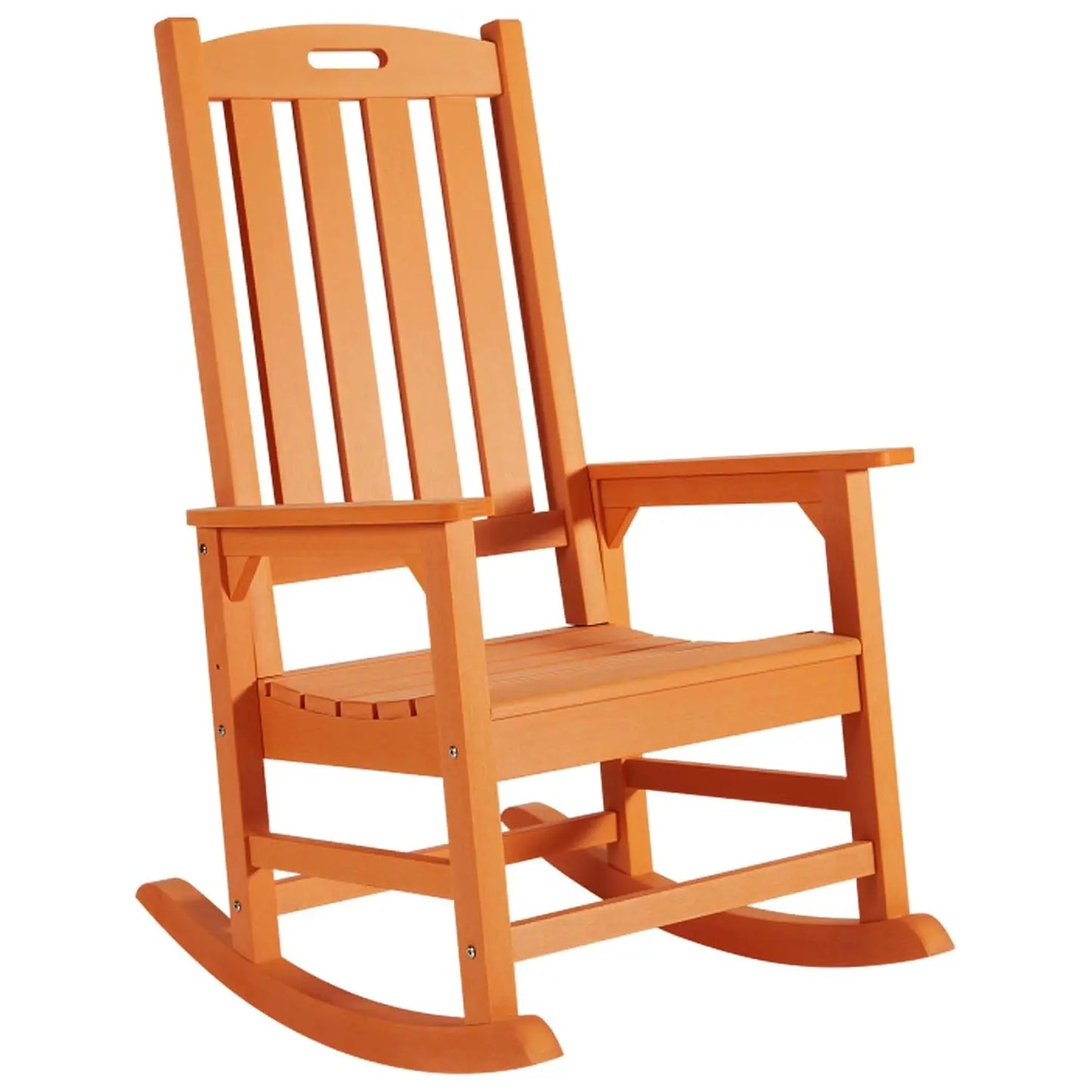 HDPE Weather Resistant Oversized Outdoor Rocking Chair