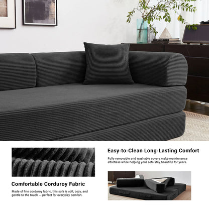 Boneless Convertible Futon Sleeper Sofa
