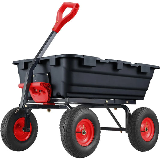800 Lbs Garden Dump Wheelbarrow