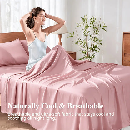 Extra Deep Bamboo Cooling Wrinkle Free Bedding