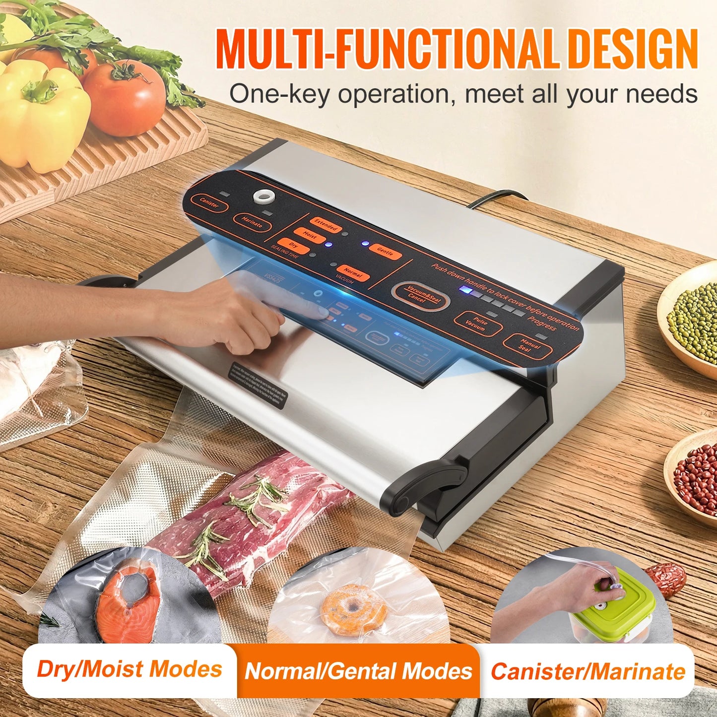 Commercial Food Packaging Vacuum Sealer