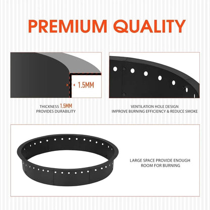 Round Fire Pit Ring 48/60 Inch