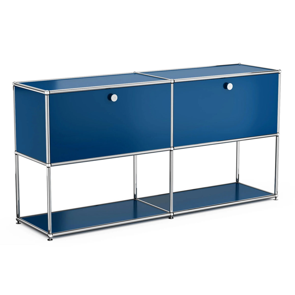 File Cabinet with Stainless Steel Frame