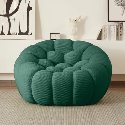 Oversized Football-Shaped Boneless Bubble Chair