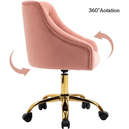 Velvet Office Chair