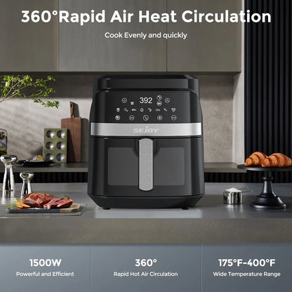8-in-1, 6 Quart Air Fryer