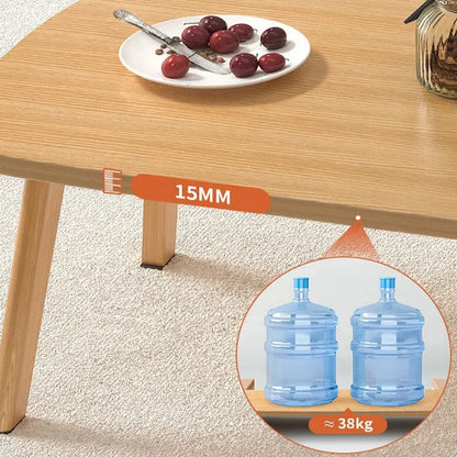 Portable Folding Coffee Table for Small Spaces