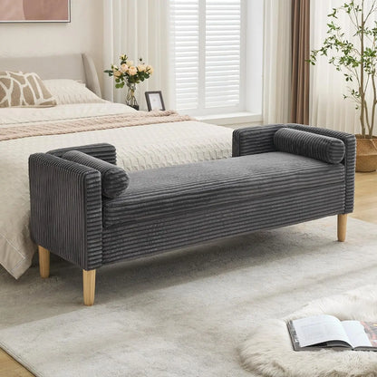 Ottoman with Storage Bench for  End of Bed