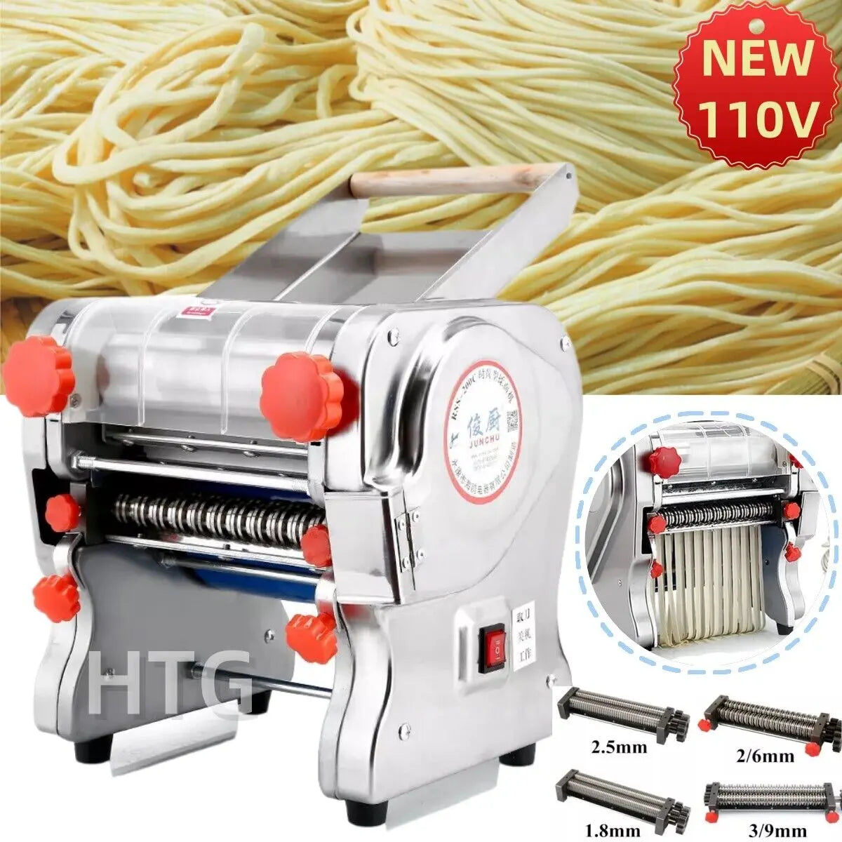 Stainless Steel Dual Knife Pasta/Noodle Maker