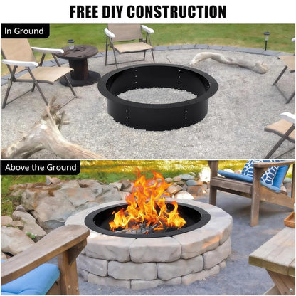 Round Fire Pit Ring 48/60 Inch
