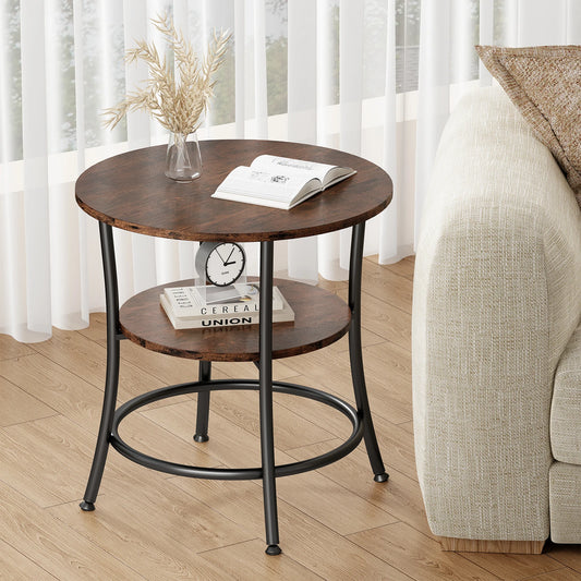 21.85 Inch Round Coffee Table