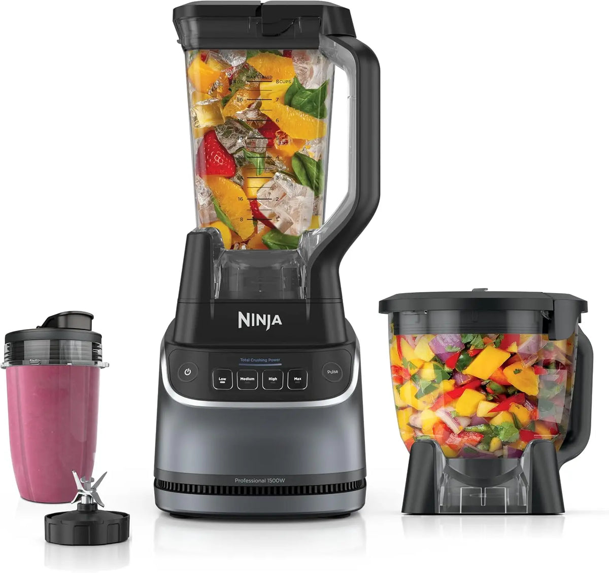 Multi-functional food processor/blender