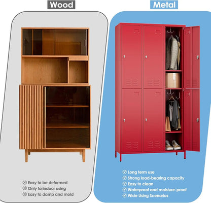 6 Doors Metal Storage Locker