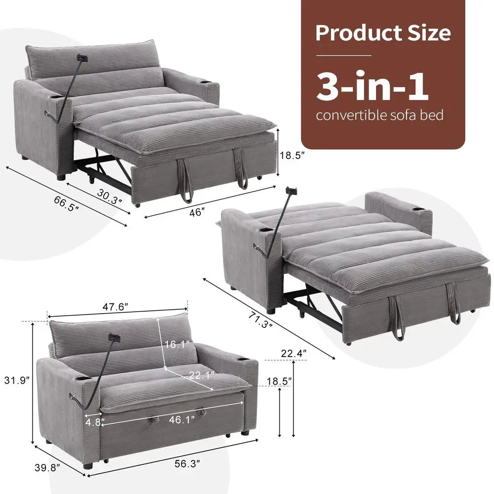LShaped Sectional  3 Seater Couch with Storage