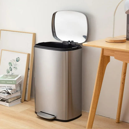 13 Gallon Kitchen Step Trash Can