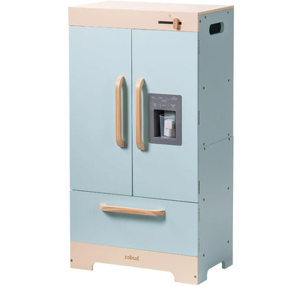 Wooden Kitchen Fridge with Ice Dispenser
